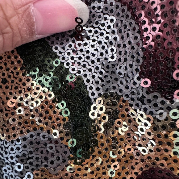 $1400 Chiara Boni La Petite Robe Scoop Neck Sequin Maxi Dress Gown Sz 10 - Picture 8 of 15